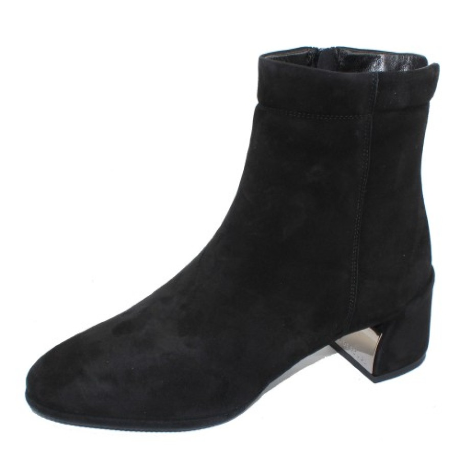 Women'S Pas De Rouge Boots & Booties | Pas De Rouge Women'S Daria 3728 In Black Suede