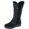 Women'S Pajar Snow Boots | Pajar Women'S Sira In Black Nylon