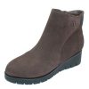 Women'S Valdini Ankle Boots | Valdini Women'S Vera Wp In Chocolate Brown Waterproof Suede