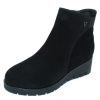 Women'S Valdini Warm Lining | Valdini Women'S Vera Wp In Black Waterproof Suede