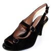 Women'S Beautifeel Heels | Beautifeel Women'S Liela In Black Suede/Patent Leather