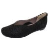 Women'S Bella Comforto Slip Ons | Bella Comforto Women'S Emma 20.03.01 In Black Jano