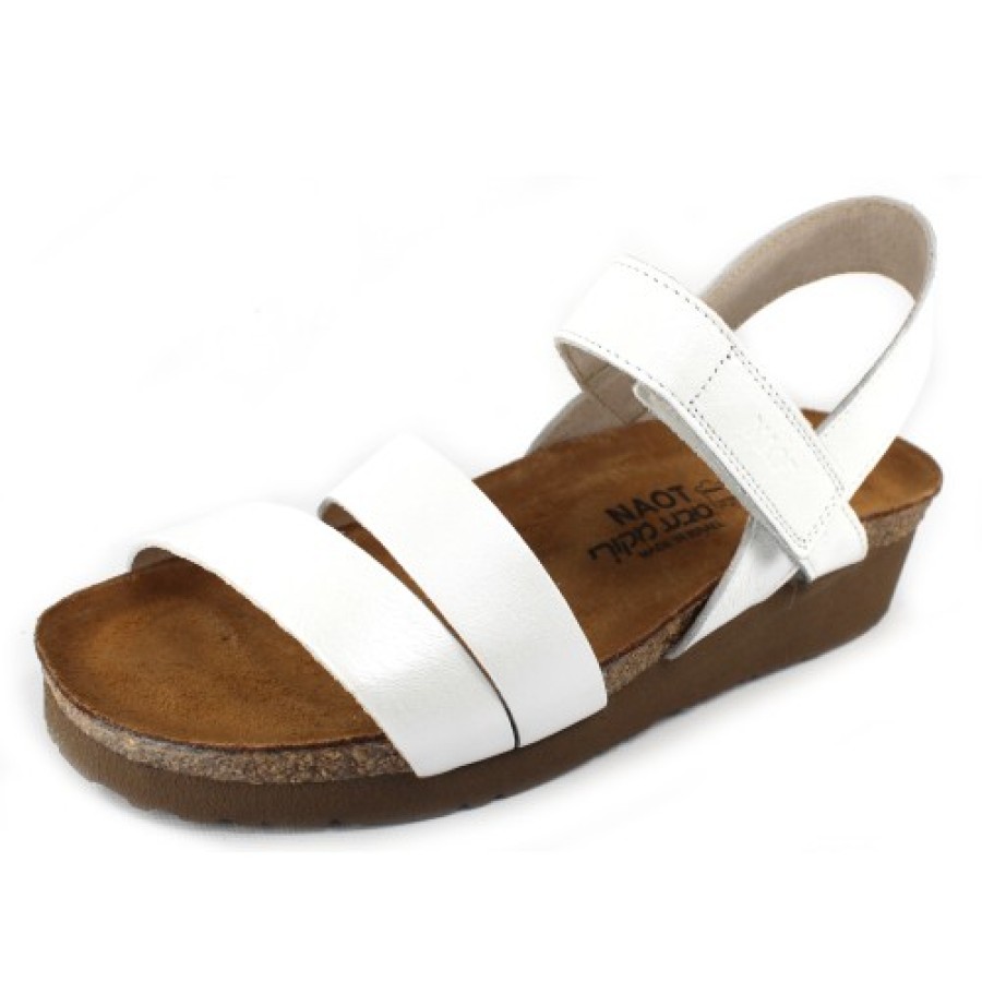 Women'S Naot Women'S New Arrivals | Naot Women'S Kayla In White Pearl Leather