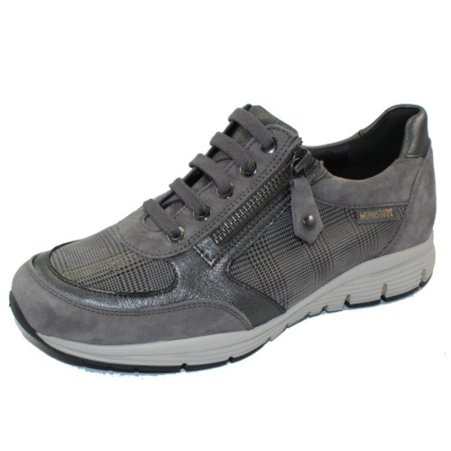 Women'S Mephisto Fashion | Mephisto Women'S Ylona In Dark Taupe Velcalf 12265N/65/03