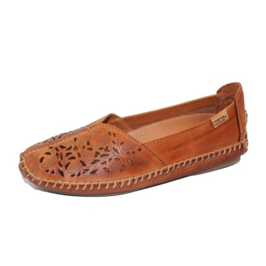 Women'S Pikolinos Driving Mocs | Pikolinos Women'S Jerez 578-4976 In Brandy Calfskin Leather