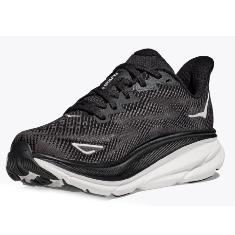 Women'S Hoka One One Walking | Hoka One One Women'S Clifton 9 In Black/White