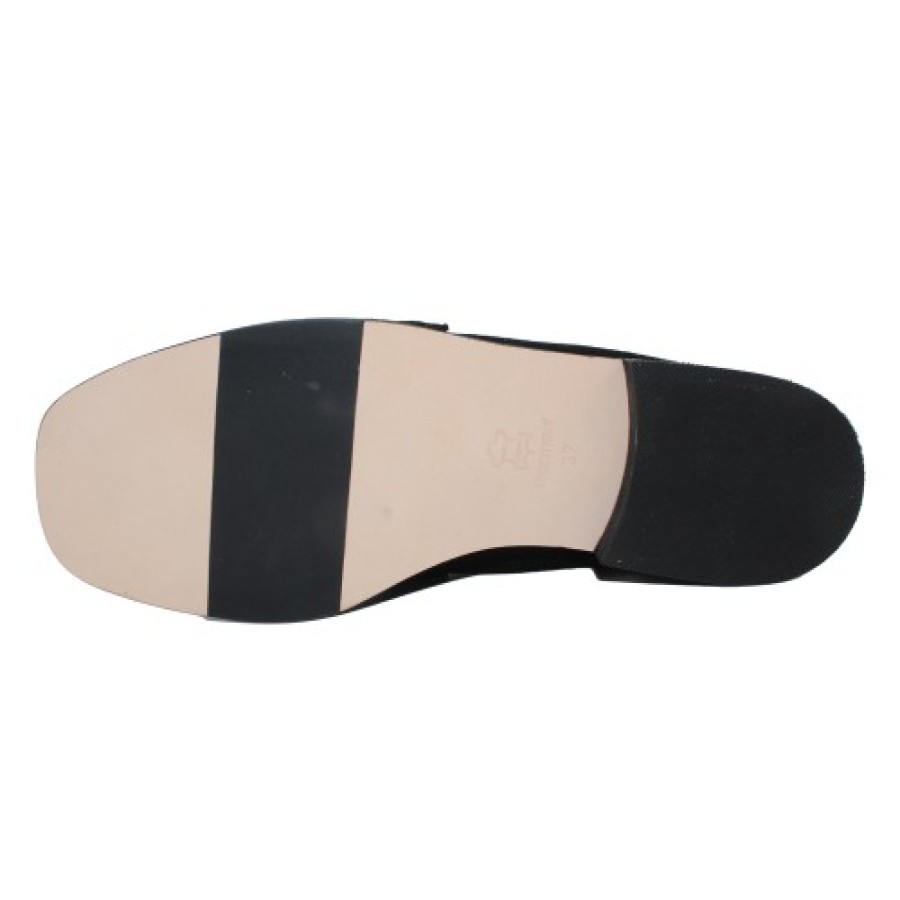 Women'S CC Made In Italy Slip Ons | Cc Made In Italy Women'S Cameo 309 In Black Suede