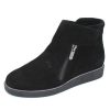 Women'S Lamour Des Pieds Zippers | Lamour Des Pieds Women'S Jaidly In Black Kid Suede