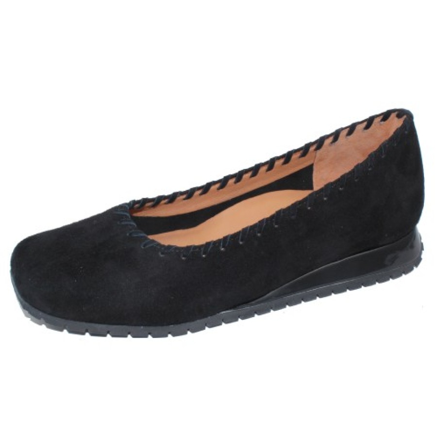 Women'S Lamour Des Pieds Women'S New Arrivals | Lamour Des Pieds Women'S Tiffanie In Black Kid Suede