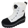 Women'S Pajar Zippers | Pajar Women'S Tyra In White Iron Nylon/Black Suede