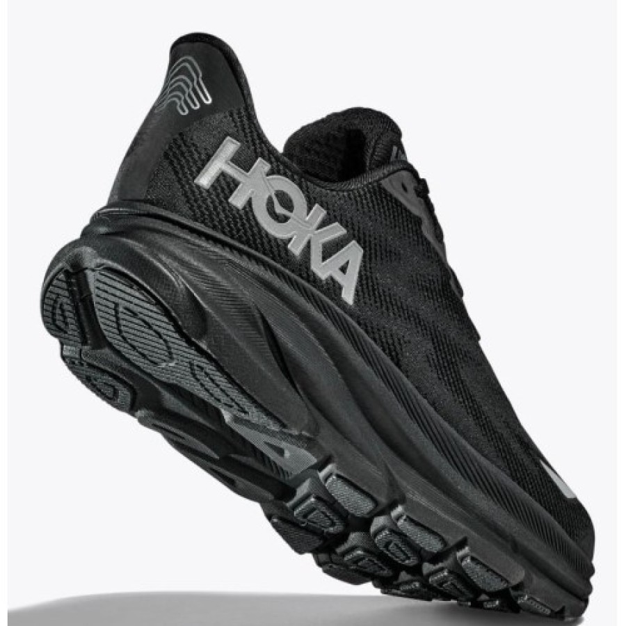 Women'S Hoka One One Women'S New Arrivals | Hoka One One Women'S Clifton 9 Gtx In Black/Black