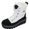 Women'S Pajar Snow Boots | Pajar Women'S Tyra In White Iron Nylon/Black Suede