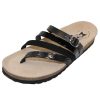 Women'S Mephisto Footbed | Mephisto Women'S Natty In Black Zebra/Suede/Patent Leather/Leather 17100/00/C