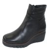 Women'S Paula Urban Zippers | Paula Urban Women'S 10-1142 In Black Texas Leather