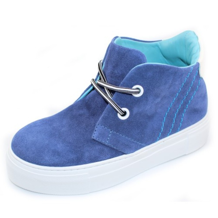 Women'S Thierry Rabotin Fashion | Thierry Rabotin Women'S Adima In Navy Suede/White Leather