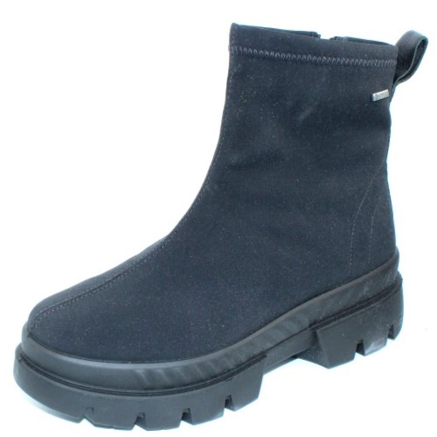 Women'S Ara Boots & Booties | Ara Women'S Montvale In Black Hydro Fabric