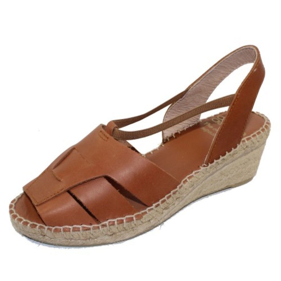 Women'S Andre Assous Platforms | Andre Assous Women'S Dorit In Cuero Tan Vaqueta Leather