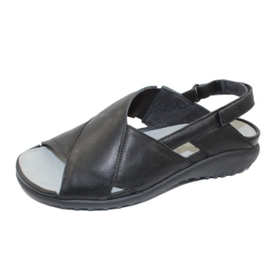 Women'S Naot Travel | Naot Women'S Niho In Soft Black Leather