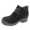 Women'S Salvia Platforms | Salvia Women'S Charly In Black Vizalo Suede