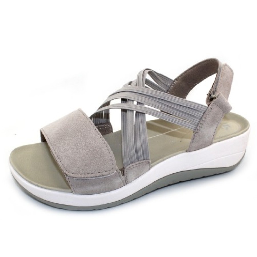 Women'S Ara Back Straps | Ara Women'S Niles In Pebble Suede