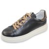 Women'S Nero Giardini Oxfords | Nero Giardini Women'S I205370D In Nero Guanto Leather