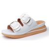 Women'S Yes Brand Shoes Women'S New Arrivals | Yes Brand Shoes Women'S Aspen In White Plonge Leather