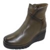 Women'S Paula Urban Boots & Booties | Paula Urban Women'S 10-1142 In Khaki Texas Leather