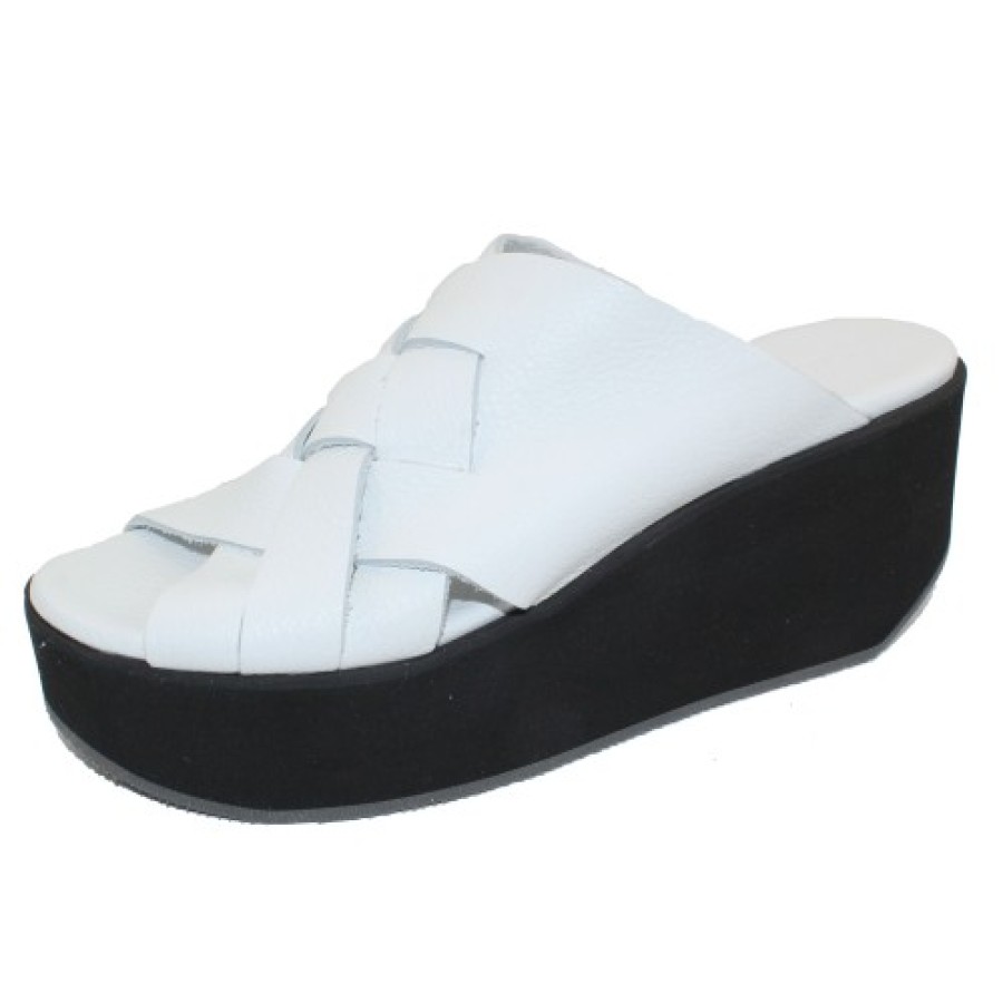 Women'S Arche Wedges | Arche Women'S Galaxi In Blanc Maha