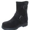 Women'S La Canadienne Boots & Booties | La Canadienne Women'S Hanna In Black Waterproof Suede