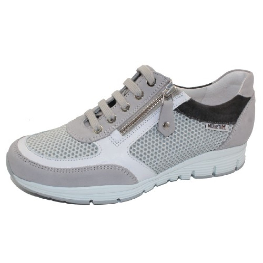 Women'S Mephisto Walking | Mephisto Women'S Ylona In Light Grey 6905N/68/C