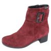 Women'S Mephisto Boots & Booties | Mephisto Women'S Gianina In Cordovan Velcalf Premium 1220M