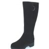 Women'S Valdini Warm Lining | Valdini Women'S Irene Wp In Black Waterproof Suede