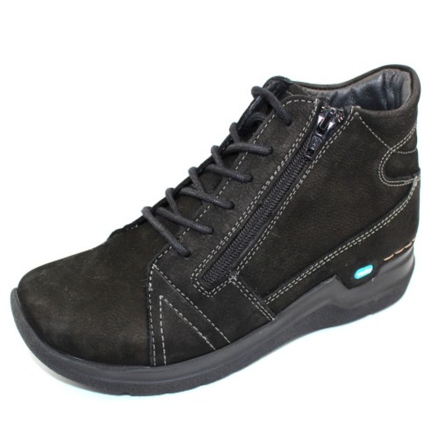 Women'S Wolky Women'S New Arrivals | Wolky Women'S Why In Black Nubuck