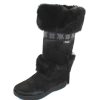 Women'S Pajar Boots & Booties | Pajar Women'S Laura In Black Goat/Rabbit