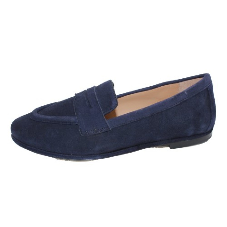 Women'S CC Made In Italy Slip Ons | Cc Made In Italy Women'S Caprice 1118 In Royal Blue Suede