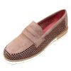 Women'S Pas De Rouge Flats | Pas De Rouge Women'S Marta 2297 In Onice Tan Suede