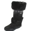 Women'S Pajar Full Shaft Boots | Pajar Women'S Laura In Black Goat/Rabbit