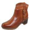 Women'S Pikolinos Ankle Boots | Pikolinos Women'S Llanes W7H-8578 In Brandy Calfskin Leather