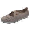 Women'S Mephisto Slip Ons | Mephisto Women'S Karla Perf In Light Taupe Liam 15818