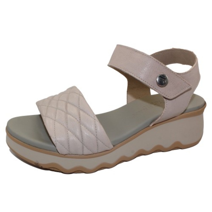 Women'S Paula Urban Platforms | Paula Urban Women'S 5-364 In Piedra Quilted/Smooth Leather