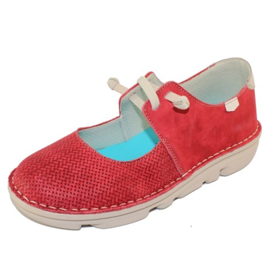 Women'S On Foot Platforms | On Foot Women'S 30100 In Rojo Suede