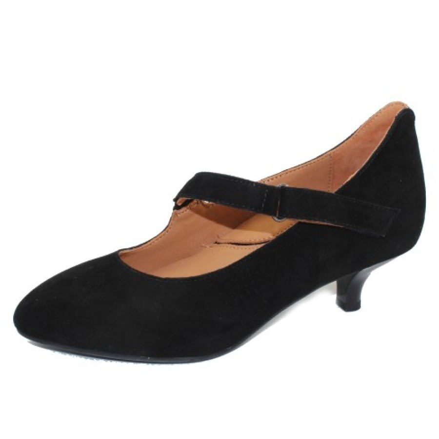 Women'S Lamour Des Pieds Pumps | Lamour Des Pieds Women'S Kavya In Black Kid Suede