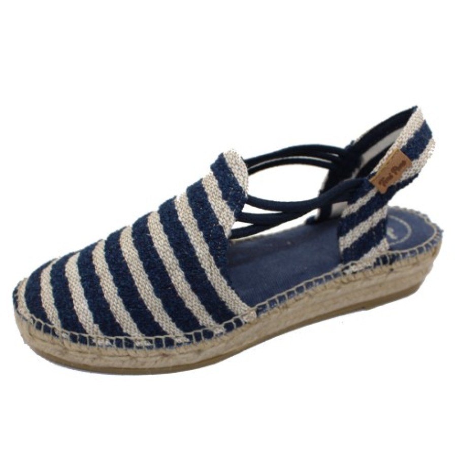 Women'S Toni Pons Platforms | Toni Pons Women'S Noa-Lp In Mari Navy Canvas