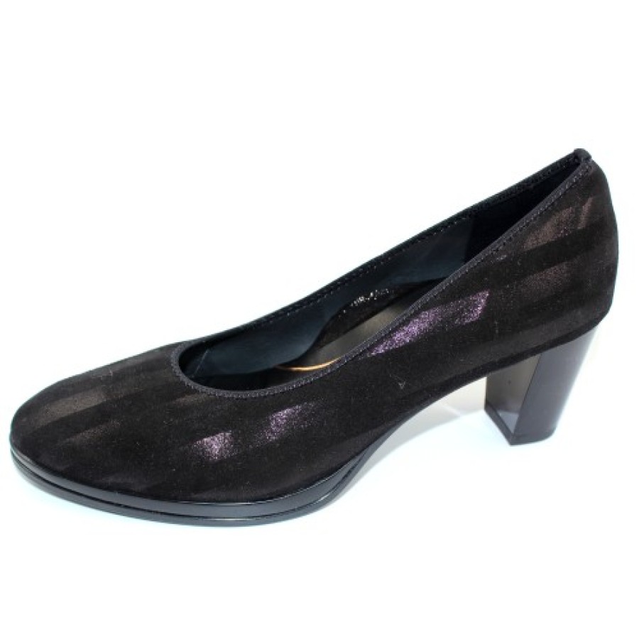 Women'S Ara Heels | Ara Women'S Ophelia In Black Linakd