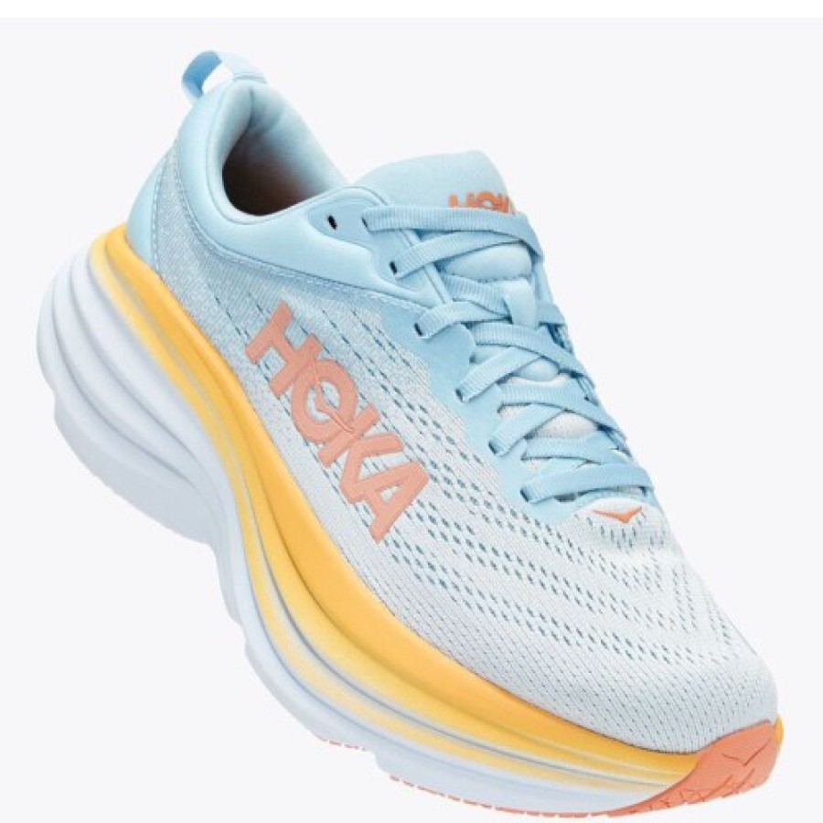 Women'S Hoka One One Lace Up | Hoka One One Women'S Bondi 8 In Summer Song/Country Air