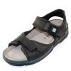 Men'S Mephisto Footbed | Mephisto Men'S Shark In Black Waxy Leather 5700