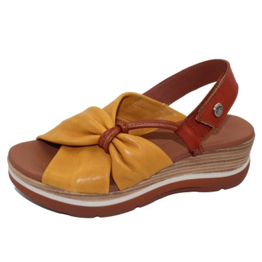 Women'S Paula Urban Travel | Paula Urban Women'S 2-416 In Mostaza Smooth Leather