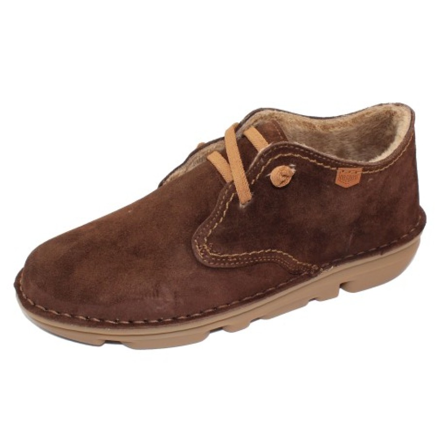 Women'S On Foot Wedges | On Foot Women'S Silken-30620 In Testa Brown Suede