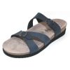 Women'S Mephisto Footbed | Mephisto Women'S Hannel In Navy Nubuck 6045