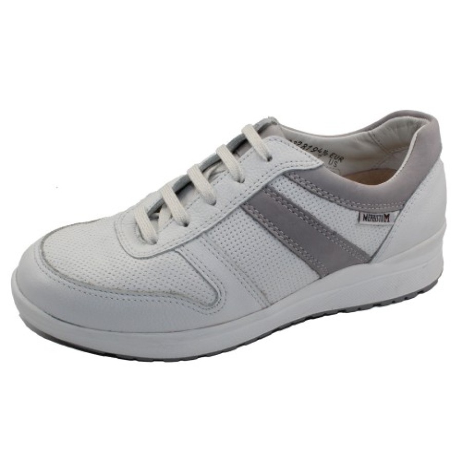 Women'S Mephisto Walking | Mephisto Women'S Rebeca Perf In White Empire Leather 9230/6905